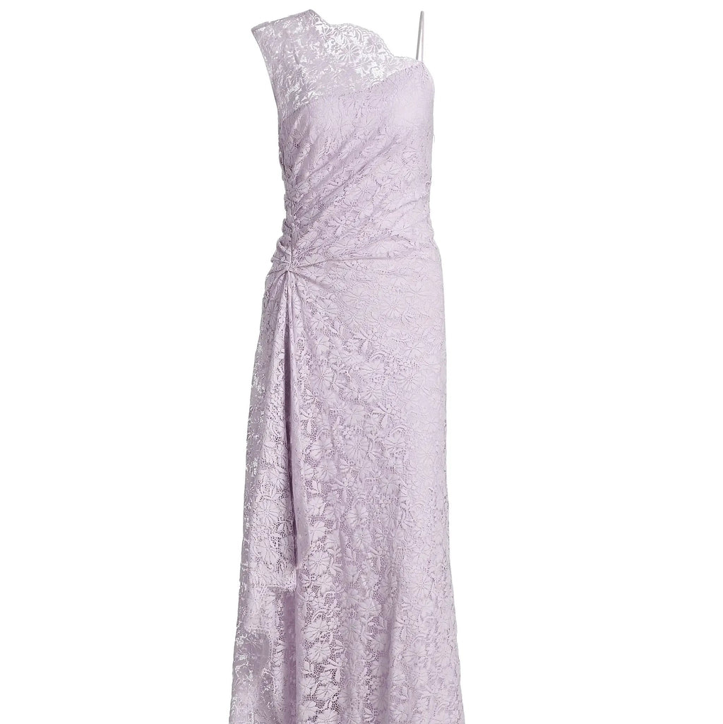Cotton Blend Lace Maxi Skirt