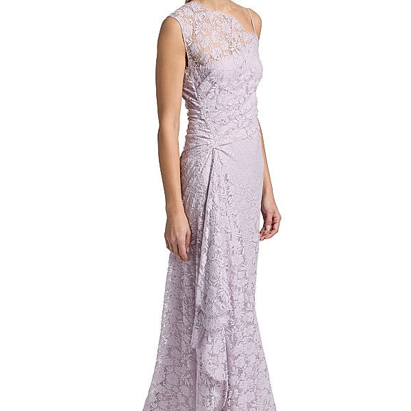 Cotton Blend Lace Maxi Skirt