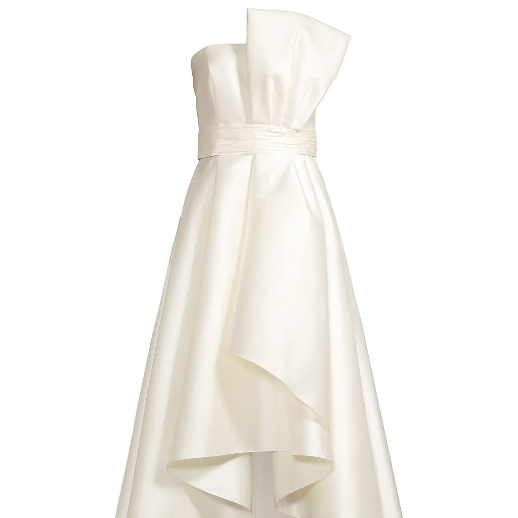 Tara Gathered High Low Gown