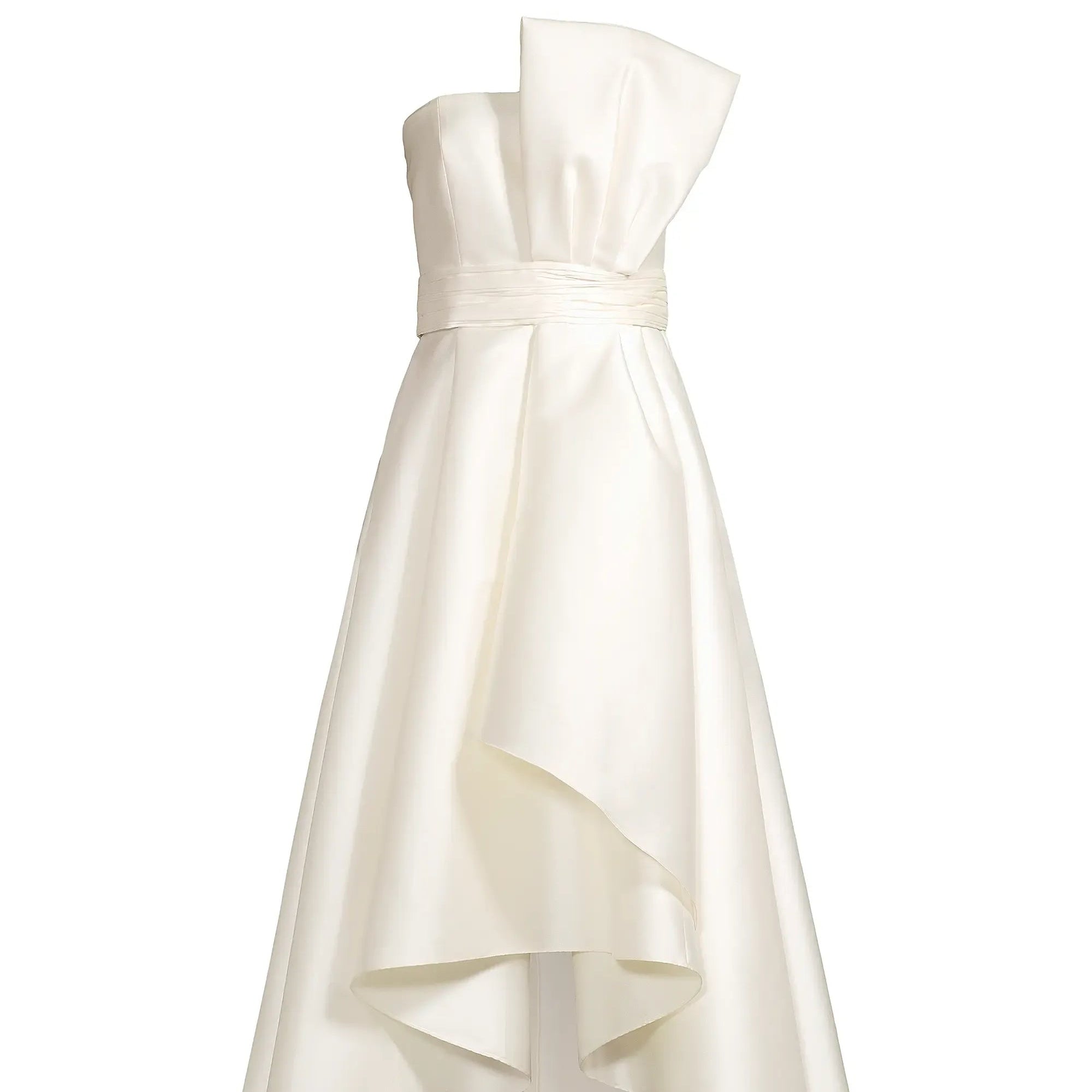 Tara Gathered High Low Gown