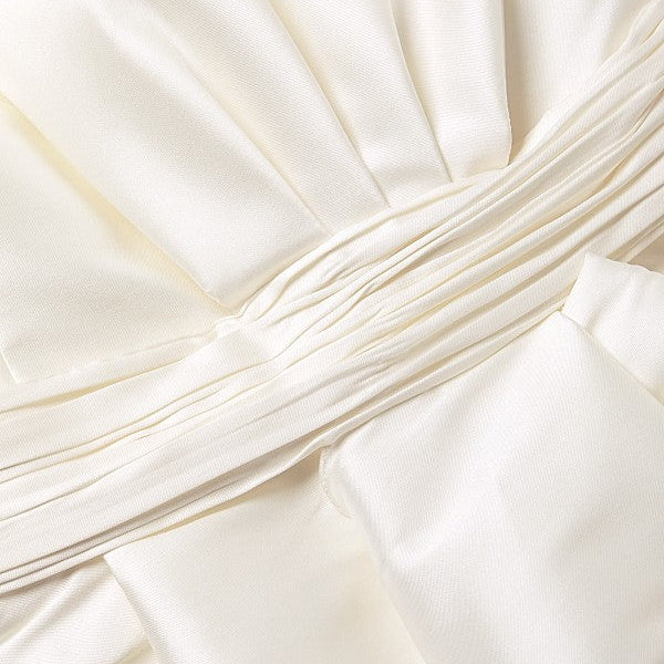 Tara Gathered High Low Gown